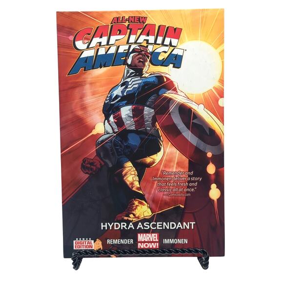 All-New Captain America Vol 1 Hydra Ascendant HC Trade Graphic Novel Marvel 2015 - Picture 1 of 2